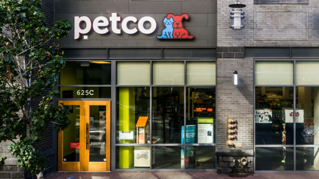 Petco store exterior in Washington, D.C., USA